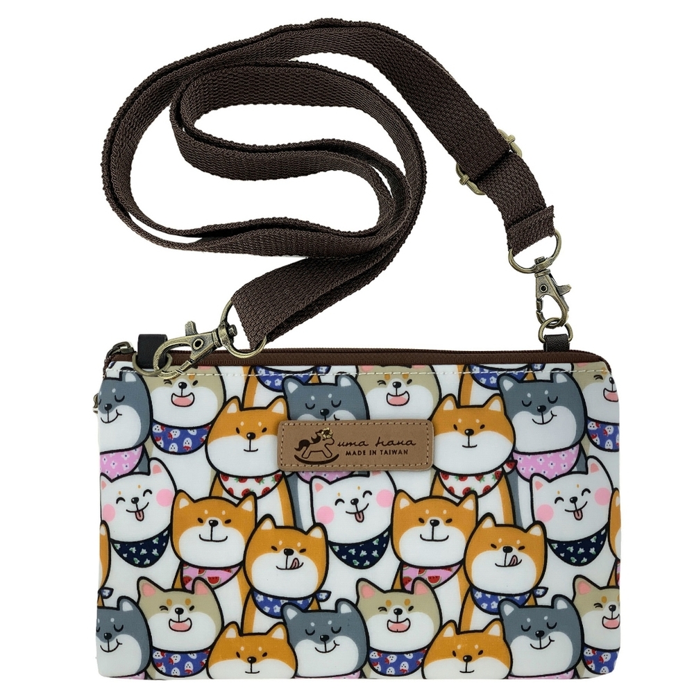 Waterproof Shiba Crossbody Shoulder Phone Purse